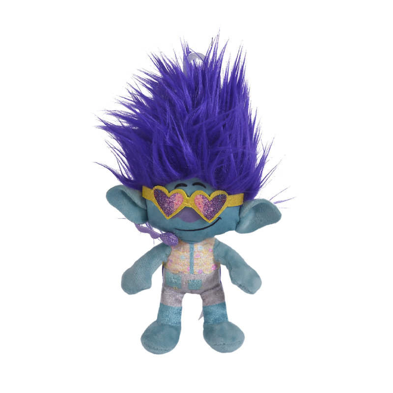 Dreamworks trolls peluche branche rock 18 cm 